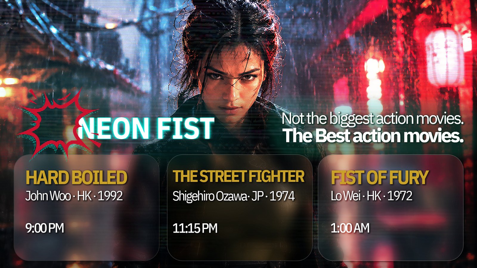Neon Fist Lineup